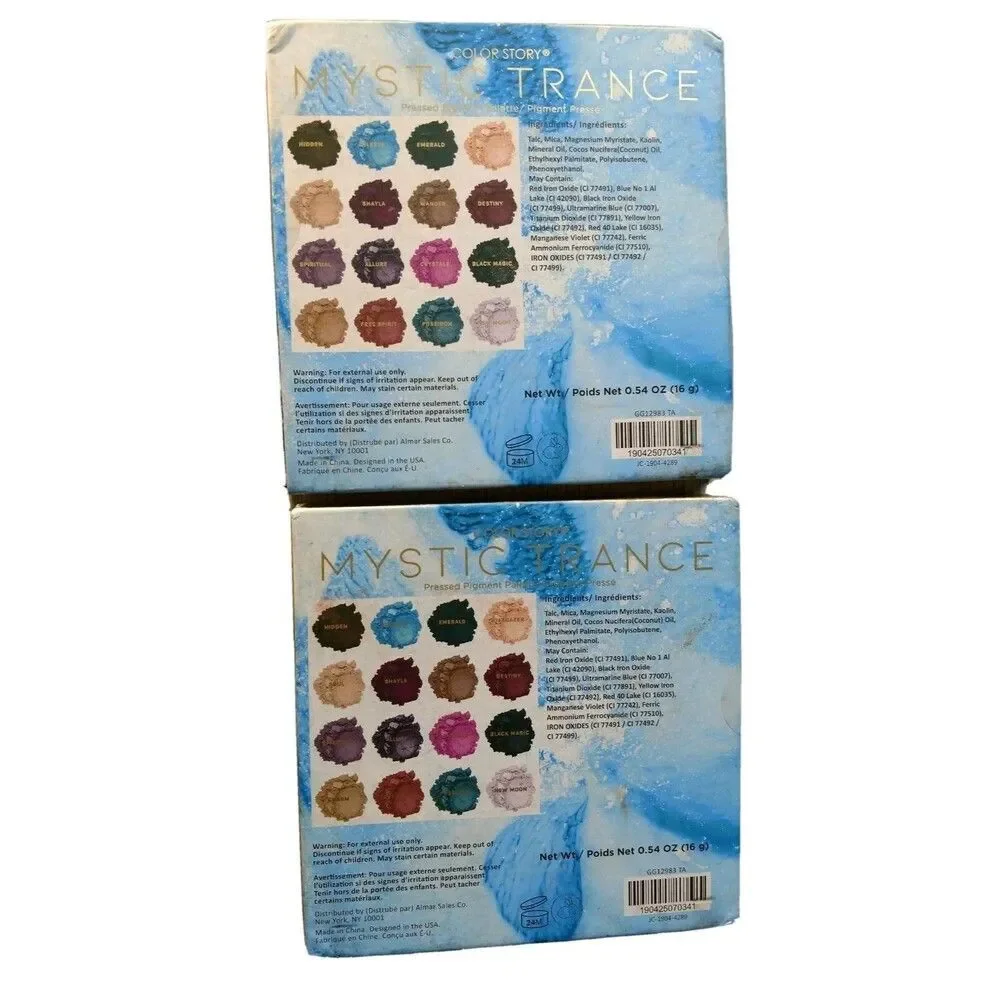 NYX Away We Glow Illuminating Powder Candlelit Mystic Trance Pressed Pigment Lot